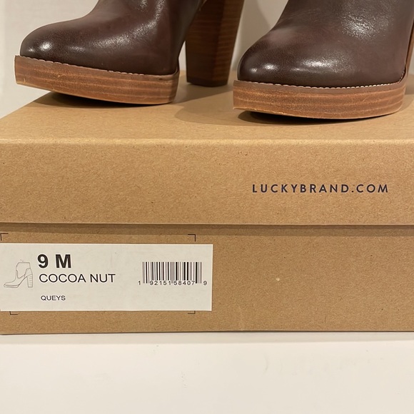 Lucky Brand Queys Platform Boot - Picture 2 of 5